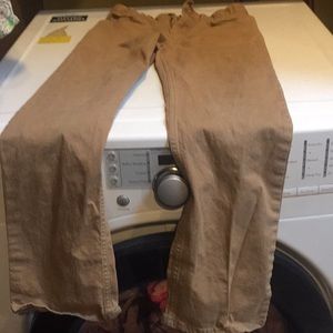 Tan boys pants size 12